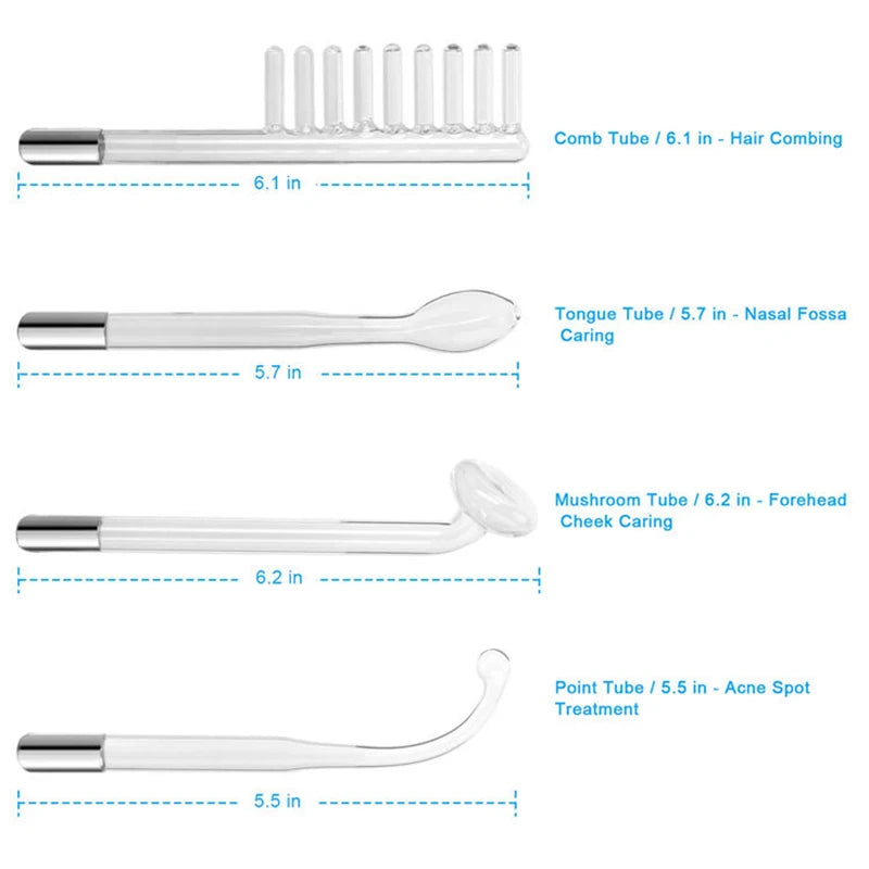 4 In 1 High Frequency Electrode Wand