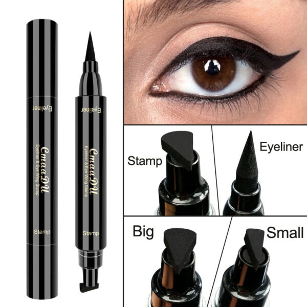 Double‑headed Wing Seal Eyeliner – Waterproof & Long‑lasting