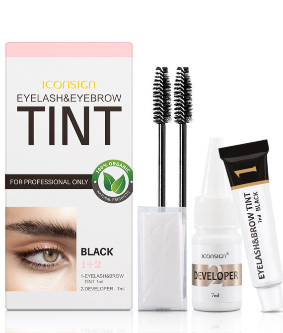 ICONSIGN Eyelash & Eyebrow Tint Kit – Brow Lamination & Lash Lift