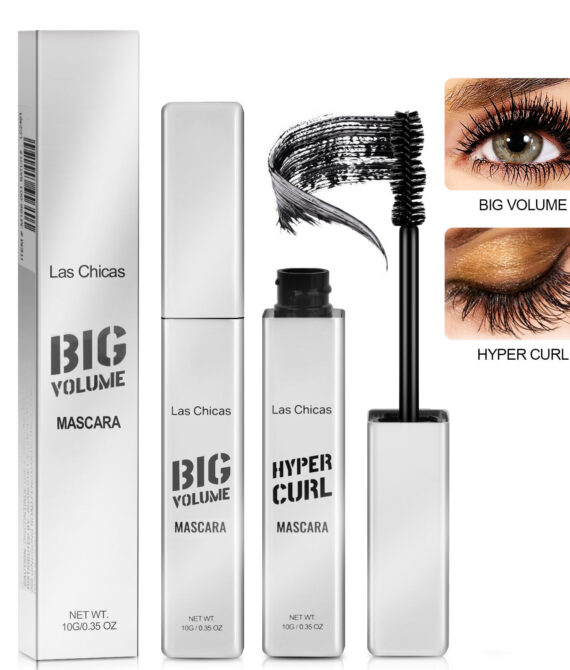 2pcs Waterproof Volumizing Mascara – Las Chicas