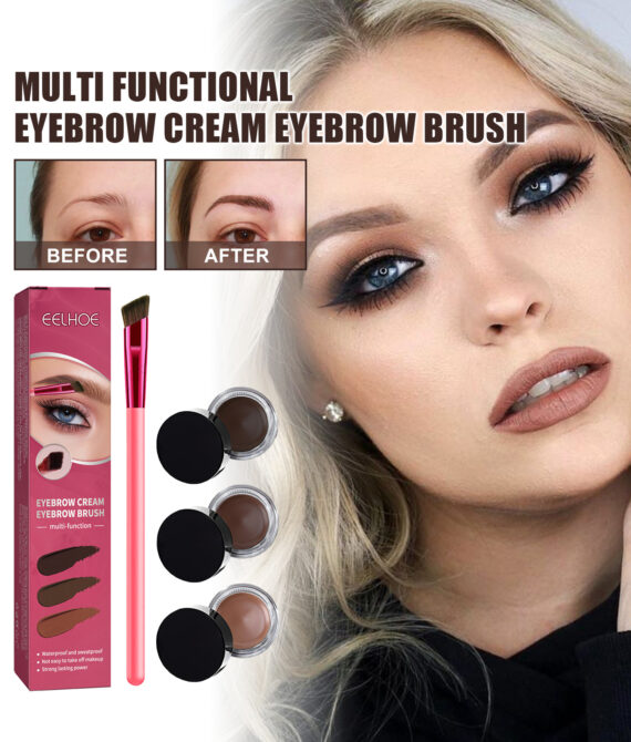 EELHOE Multi‑functional Eyebrow Brush Set – Filling, Shaping & Coloring