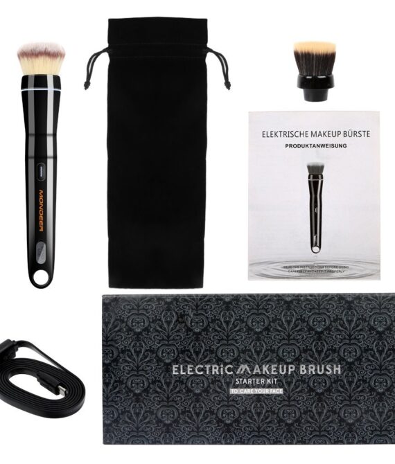 Portable Electric Makeup Brush – Blush, Powder & Foundation