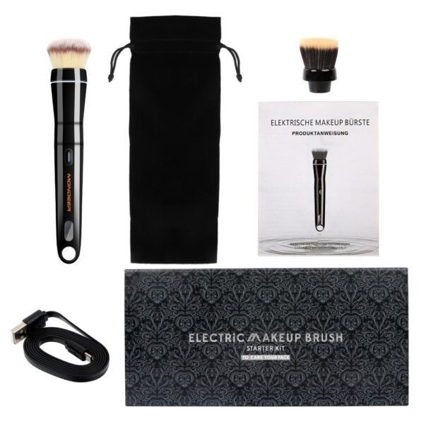 Portable Electric Makeup Brush – Blush, Powder & Foundation