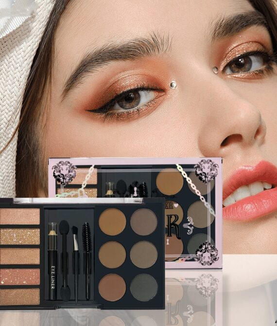 Eyebrow Powder Palette – With Card & Brush