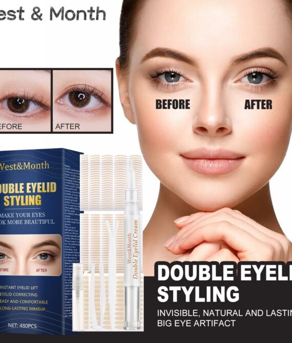 West&Month Double Eyelid Tape – Invisible Mesh Adhesive