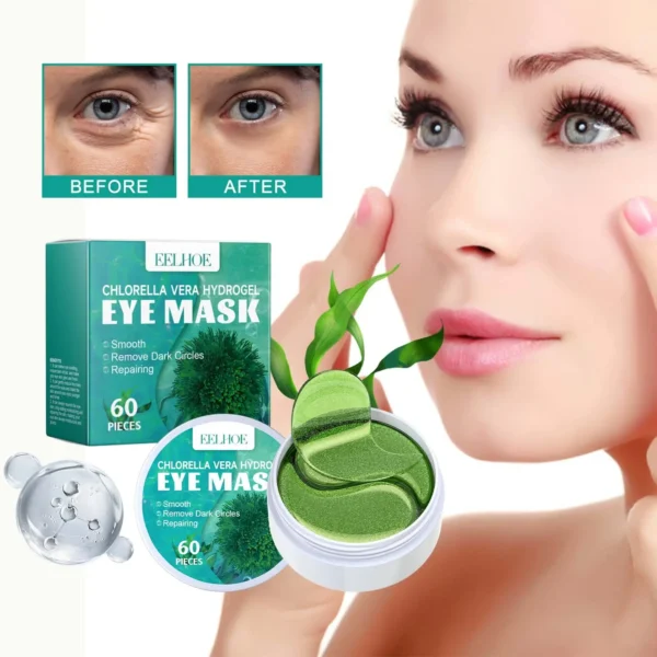 EELHOE Chlorella Vera Hydrogel Eye Mask – Hydrating & Anti‑Wrinkle Skincare | StarabeautyUSA